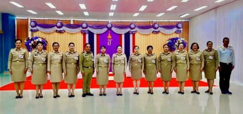 เฝ้ารับเสด็จฯ สมเด็จพระกนิษฐาธิราชเจ้า กรมสมเด็จพระเทพรัตนราชสุดาฯ เสด็จปฏิบัติพระราชกรณียกิจจังหวัดอุตรดิตถ์